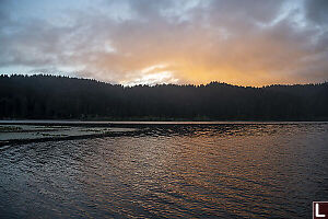 Tahkenitch Lake At Sunrise