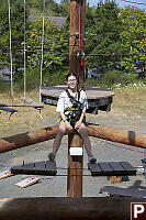 Nara Sitting In Her Harness