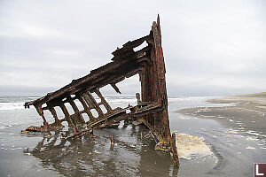 Peter Iredale Slowly Rotting