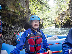 Canyon With Boats