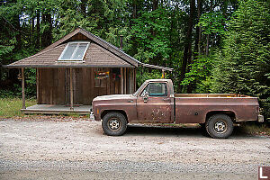 Brown Truck With Brown Cabin