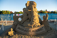 Sea Turtle Sand Scupture