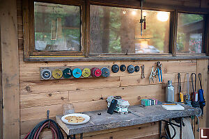 Stone Working Bench