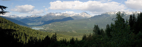 View To Wedgemount And Whistler