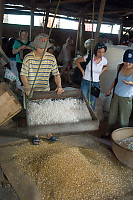 Separating Husk From Puffed Rice