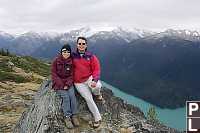 Helen And I On A Mountain