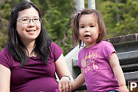 Helen And Nara At Waterfalls